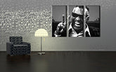 Ročno poslikana slika POP Art Ray Charles 3 kosi rc | različne velikosti